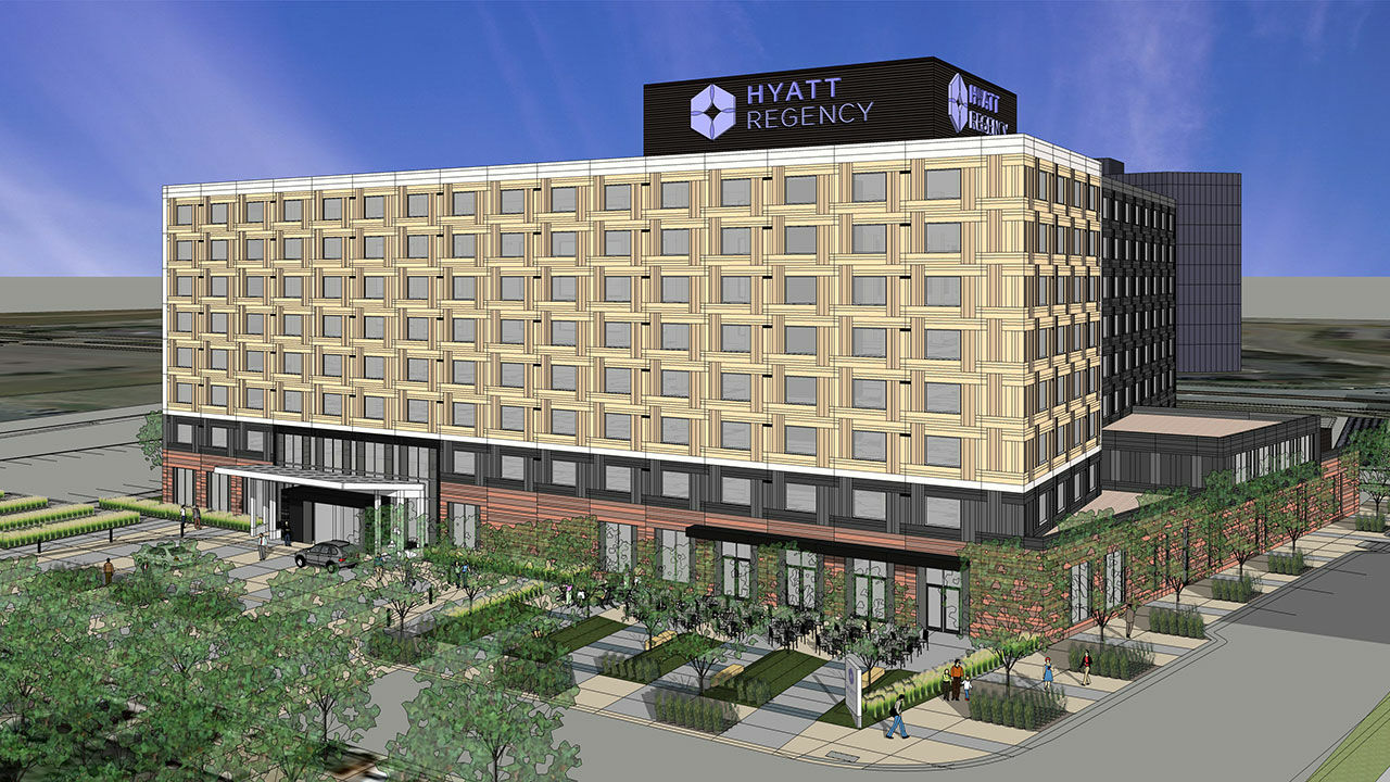 Hyatt Regency Bloomington Hotell Exteriör bild